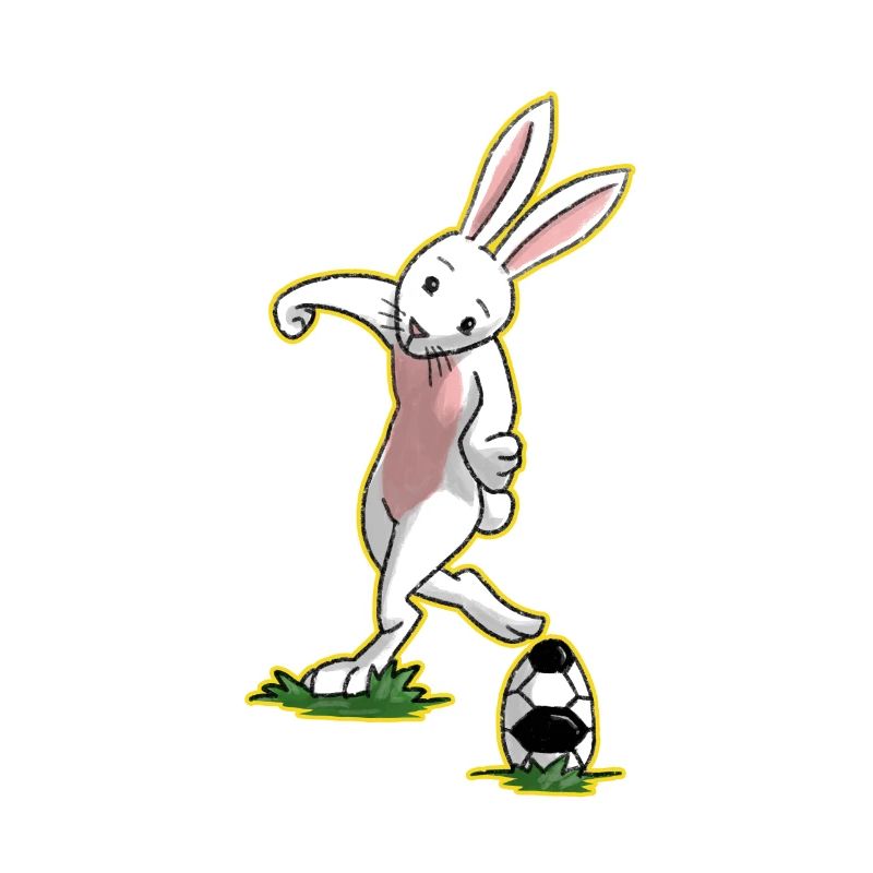I love football Easter easter bunny gift