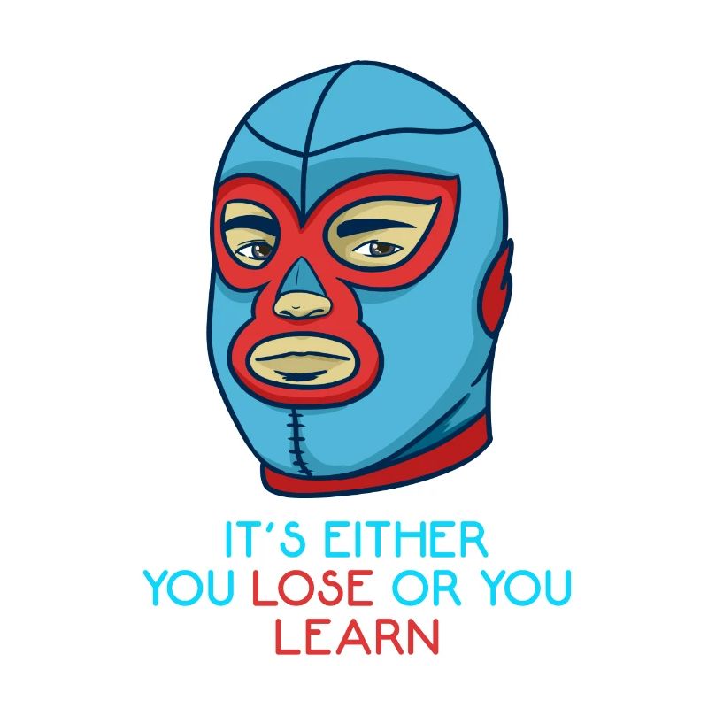Entweder du verlierst oder du lernst