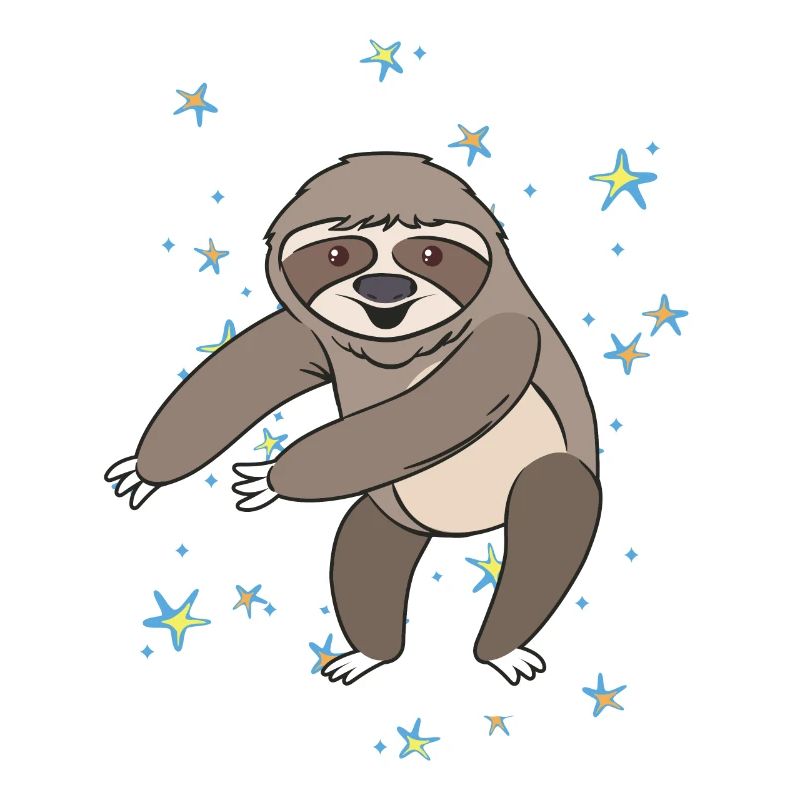 Sloth Floss Like A Boss Flossing Dance Gift