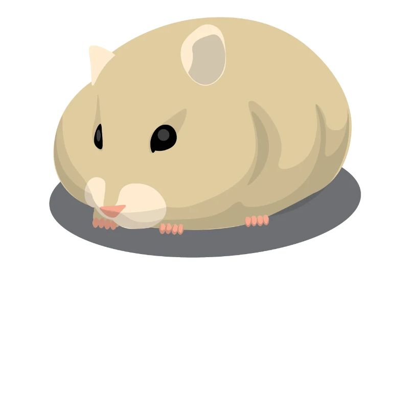 Netter Hell-Braun Hamster