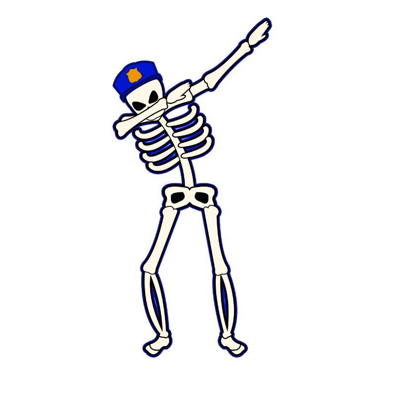 abtupfen Skeleton