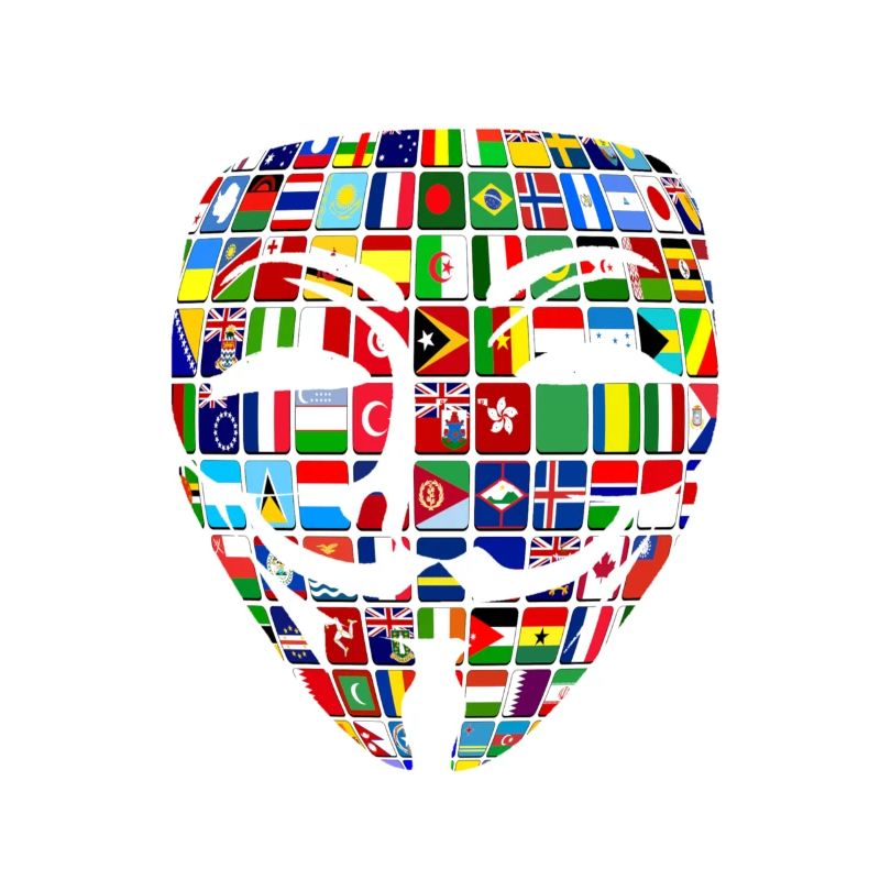 Anonymous world hacker Wikileaks Vandetta