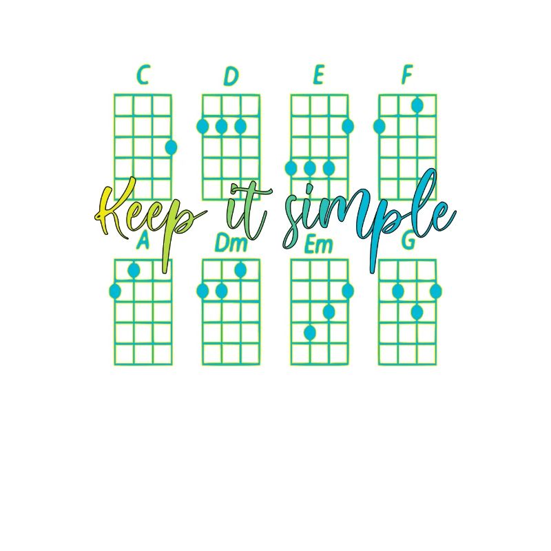 keepitsimple ukulelen akkorde