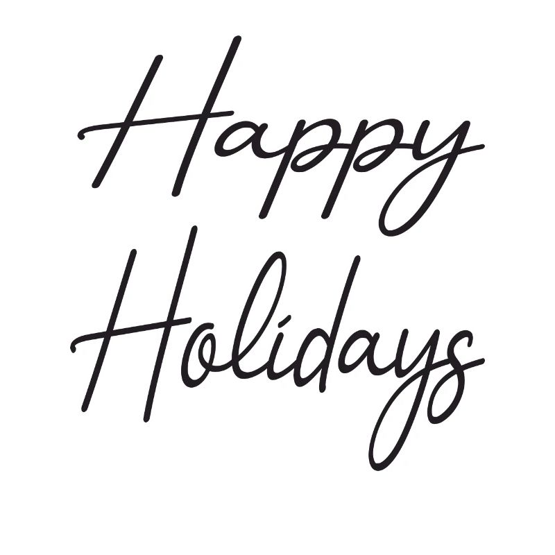 Happy Holidays Vacances Période de voyage Période de vacances