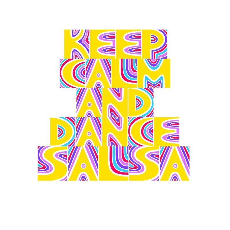 Keep Calm And Dance Salsa Gift
