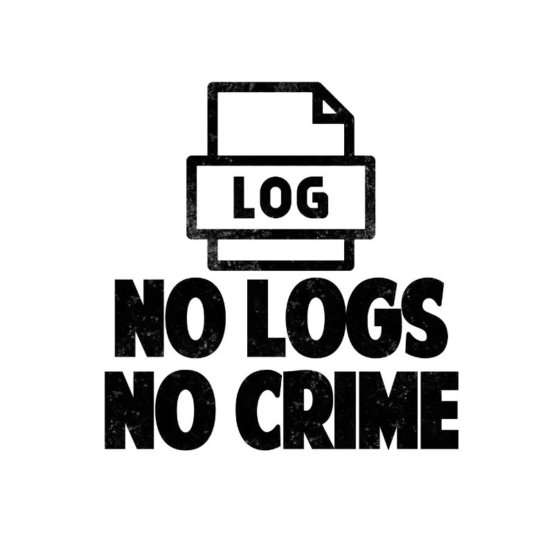 No Logs No Crime Hacking Gift Hacker tshirt