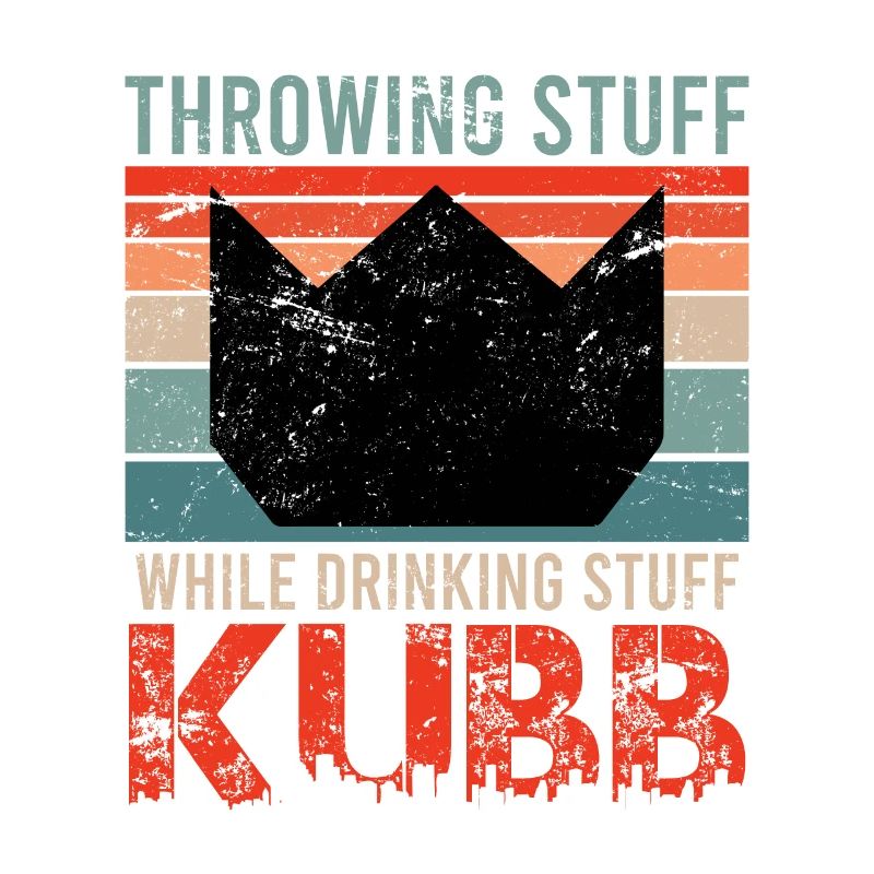 Les échecs vikings Sort Throwing Stuff Drinking