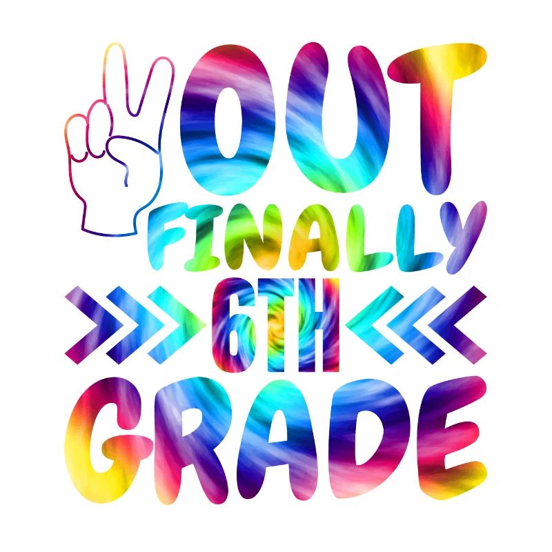 Out Finally 6th grade elementary school students