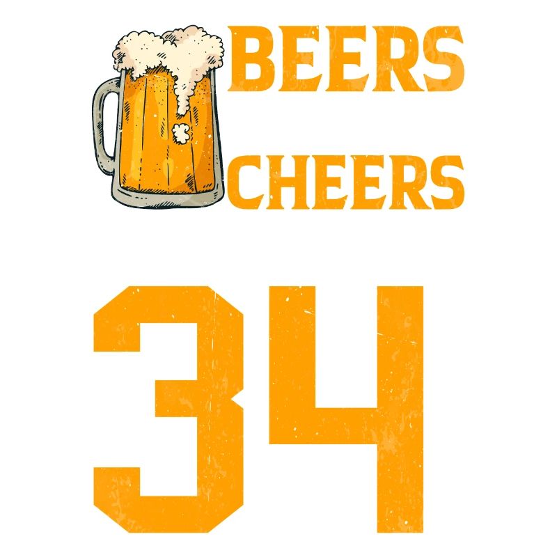 Acclamations et bière à 34 ans Chope de bière mousseuse