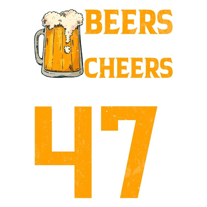 Acclamations et bière à 47 ans chope de bière mousseuse