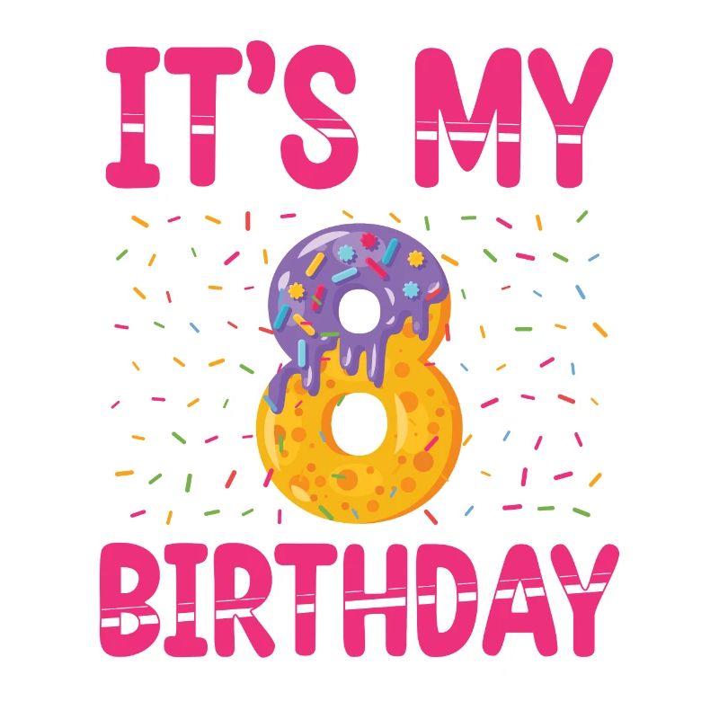 C’est mon 8e anniversaire | | du thème Sprinkles