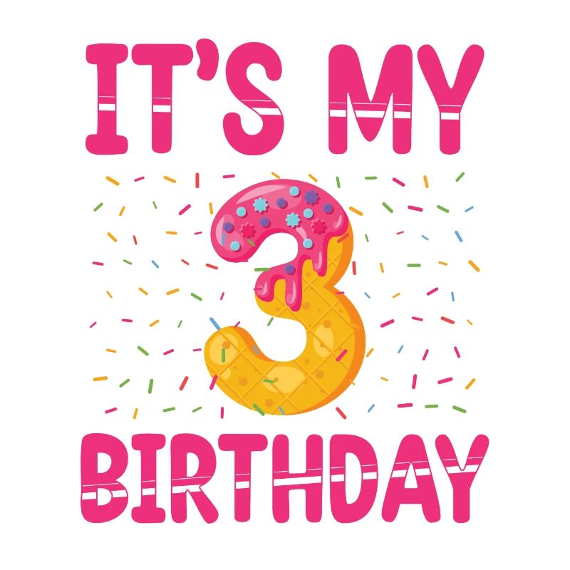 C’est mon 3e anniversaire | | du thème Sprinkles