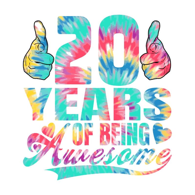 20e anniversaire ou anniversaire 20 ans d’existence