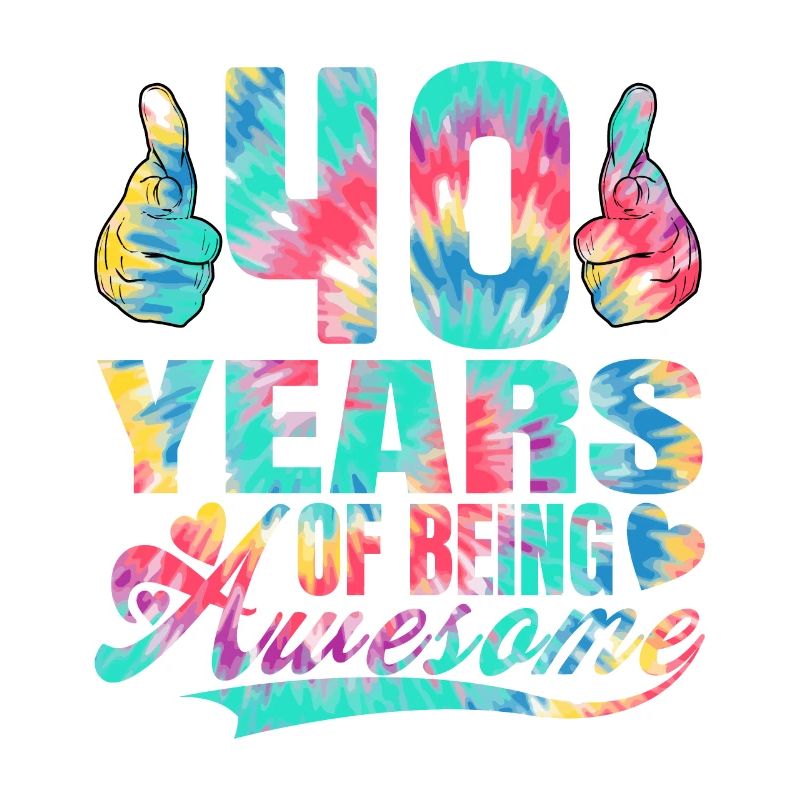 40. Geburtstag Oder Jahrestag 40 Years Of Being