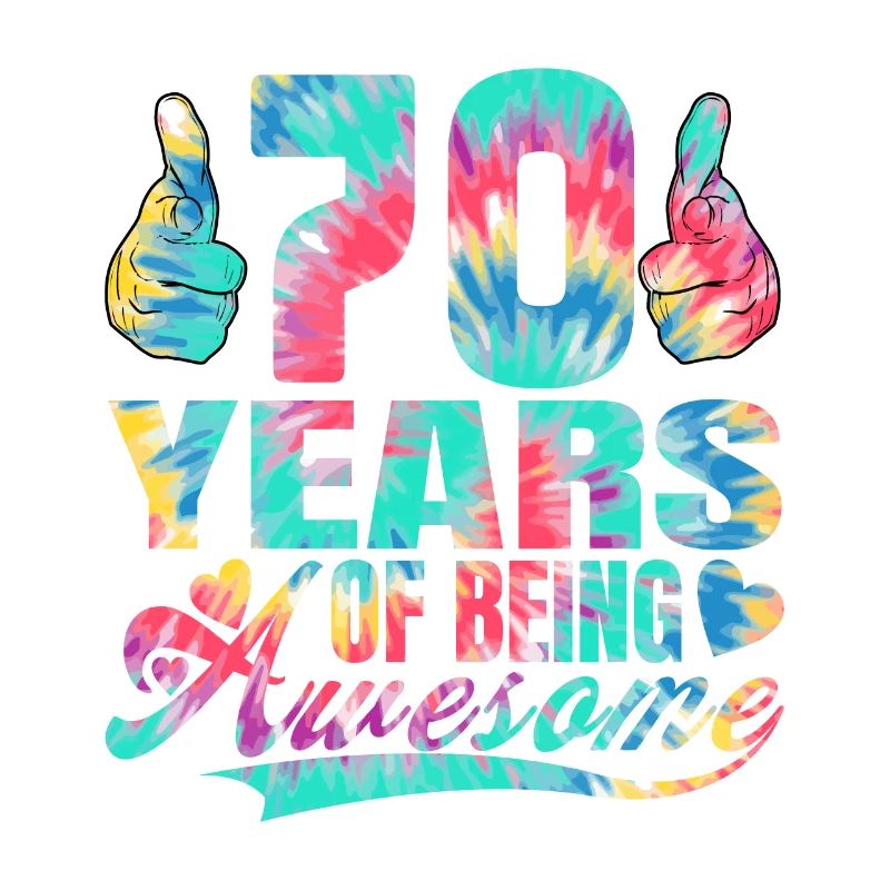 70. Geburtstag Oder Jahrestag 70 Years Of Being