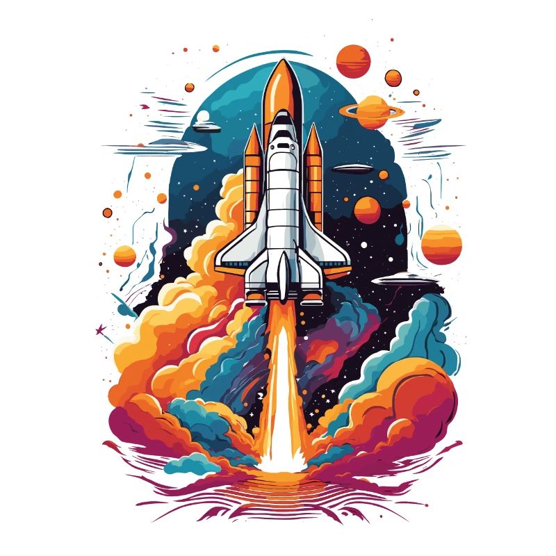 Space Shuttle Astronaut Rocket Space Adventure