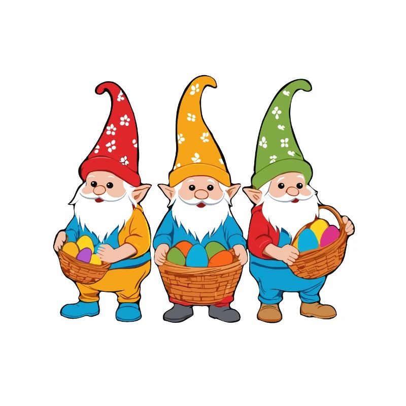 Easter Norse Gnome Easter Bunny Dwarfs