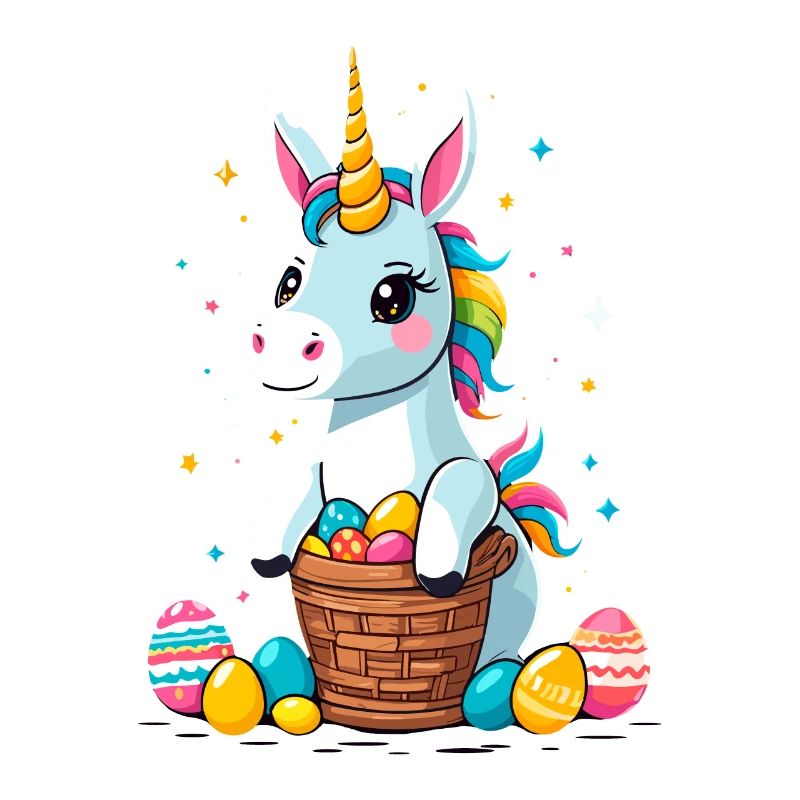 Funny Unicorn Easter Bunny Cute Easter Unicorn