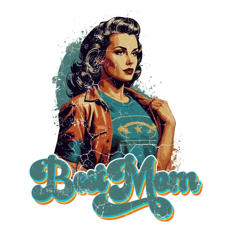 Beste Mom Stolze Mutter Muttertag Design