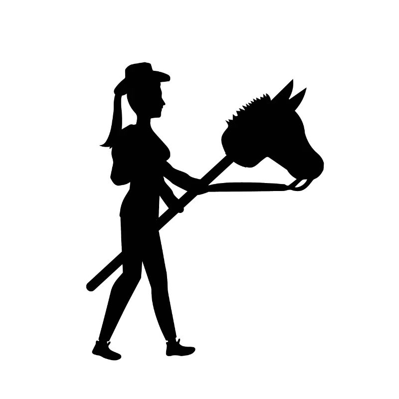 Steckenpferd Pferd Geschenk