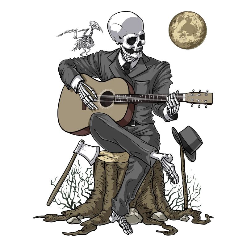Skeleton Gitarrist