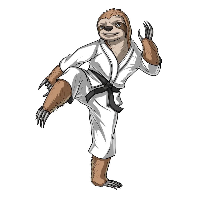 Faultier Karate