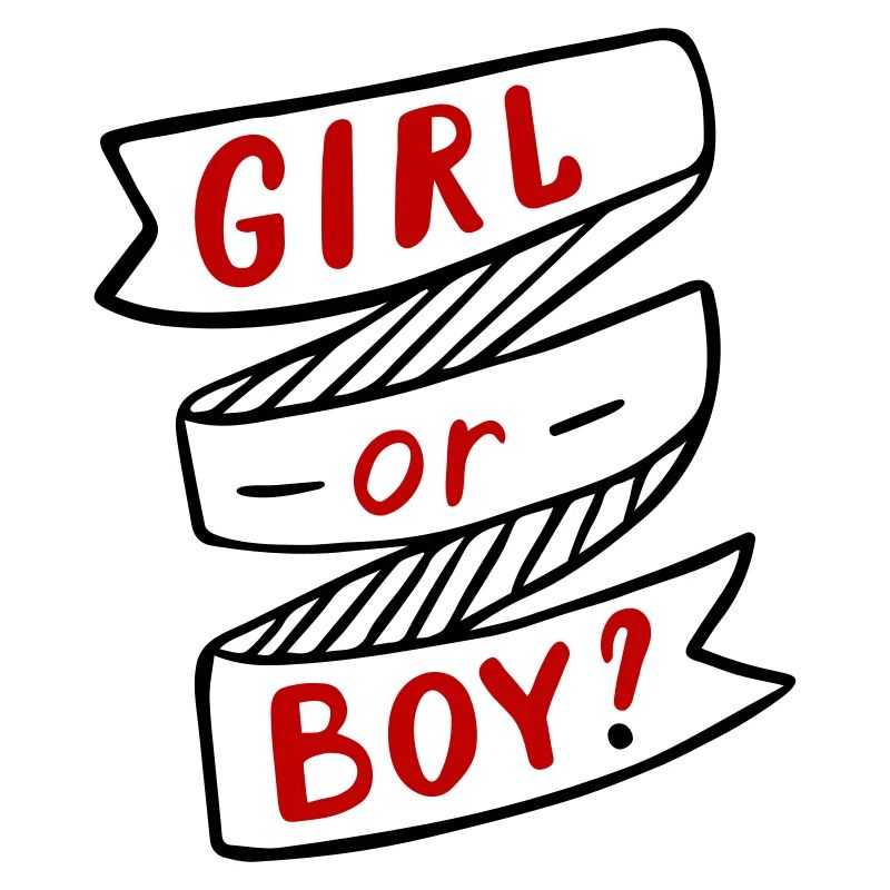 Garçon ou fille Junge oder Mädchen Schwanger Enceinte