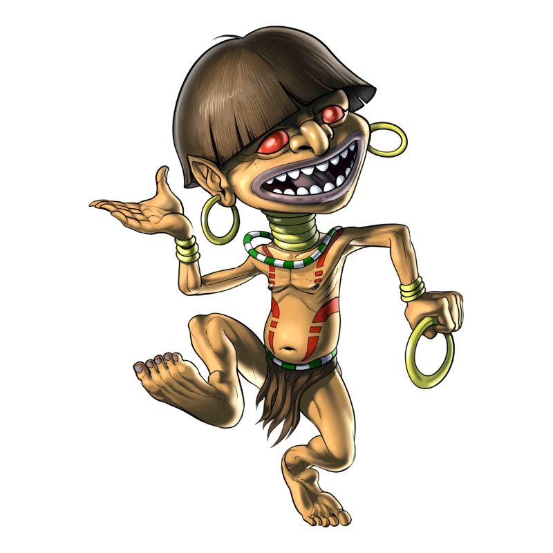 Aztec Mythical Creature Chaneque