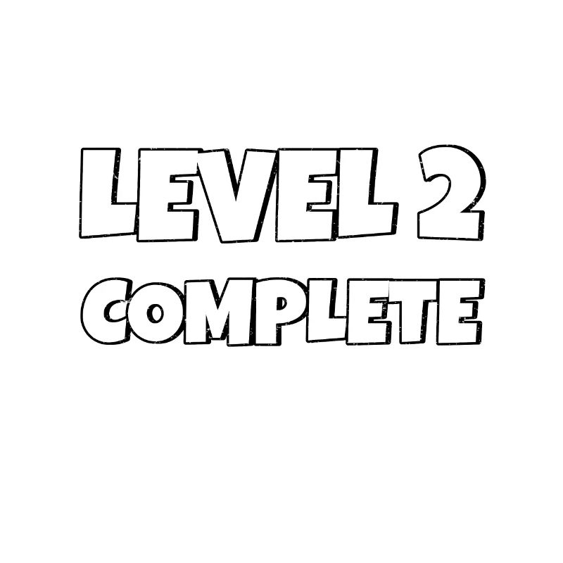 Level 2 Complete Geburtstagsgeschenk 2 Jahre
