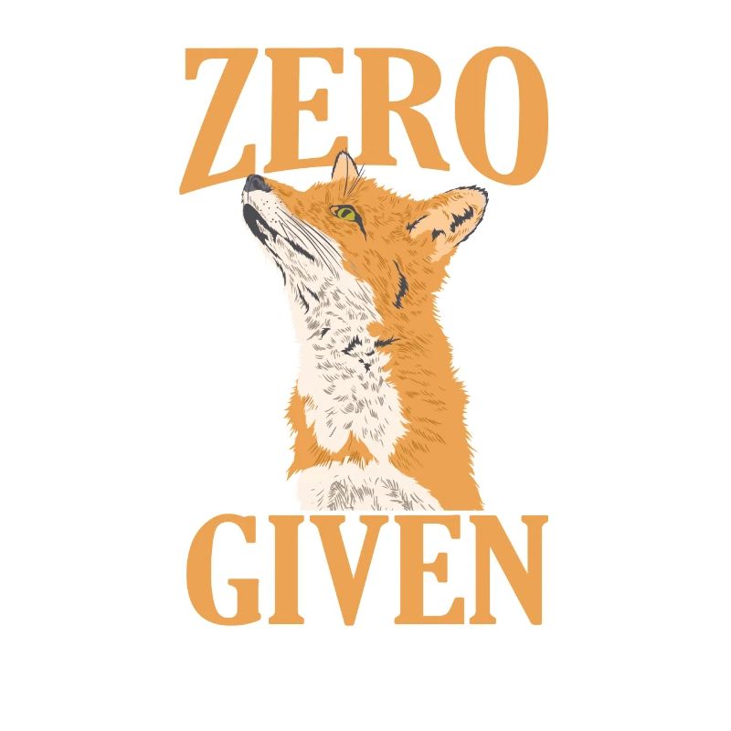 Zero given fox wilderness animal fox