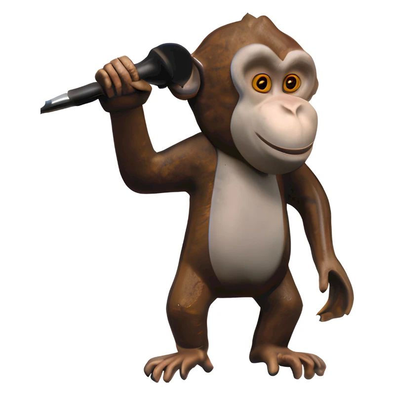 Singender Affe