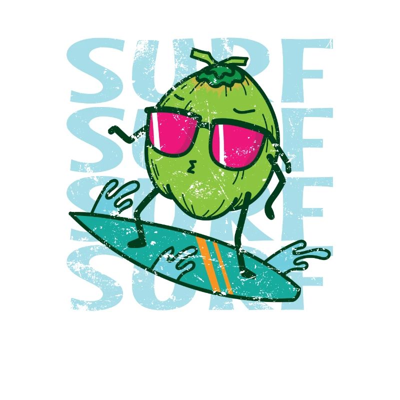 Surf Surf Surf Coconut Palm Exotic
