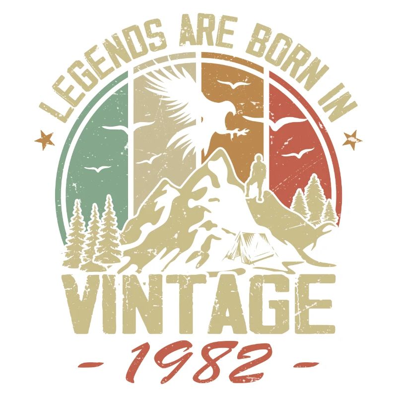 Les Légendes Sont Nées En 1982 - 42e Anniversaire