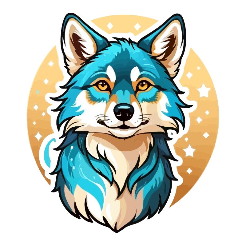 Wolf Fantasy Illustration