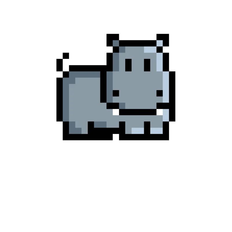 Retro Hippo