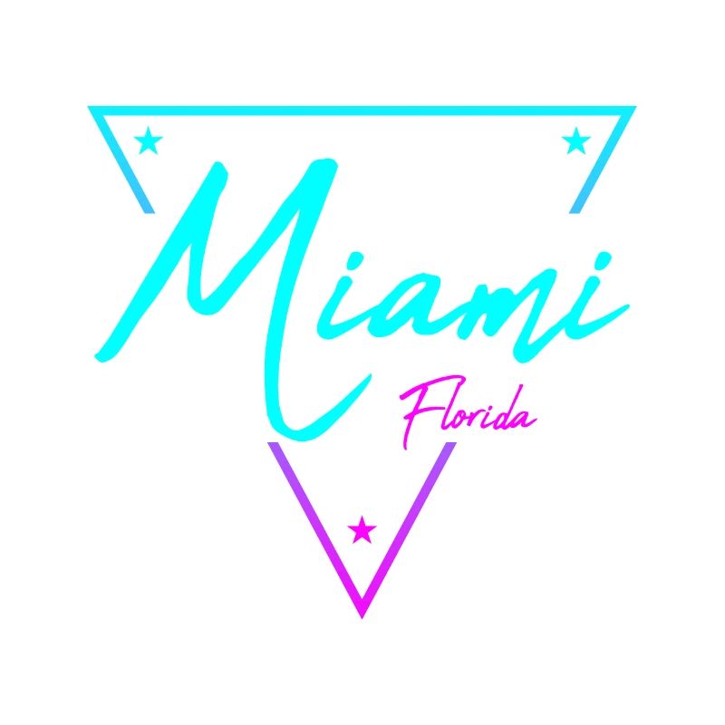 Miami Neon Font Gradient
