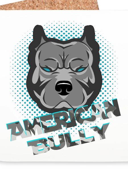 American Bully blue line Design