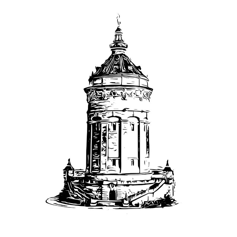 Mannheimer Wasserturm Mannheim