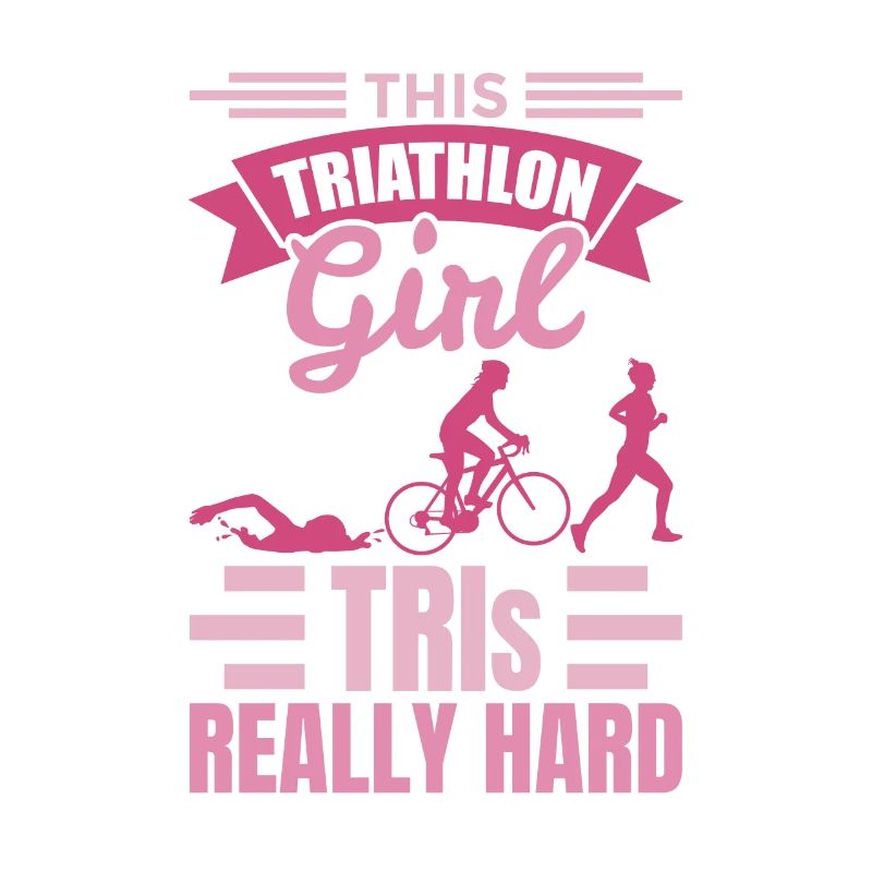 Triathletenmädchen