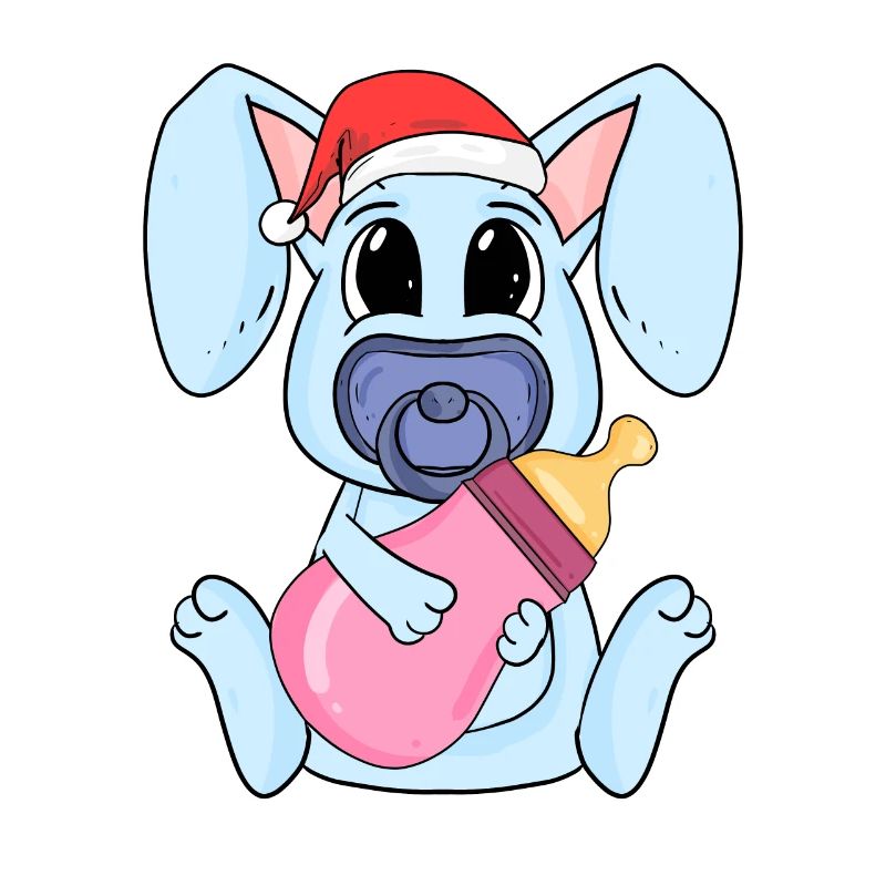 Noël Bébé Lapin