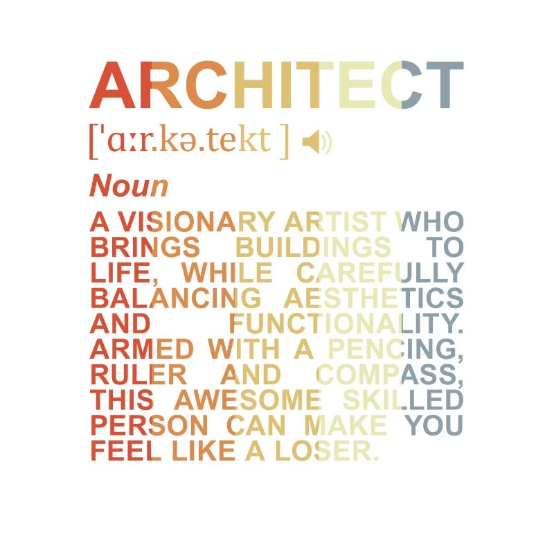 Architecte Explication des termes