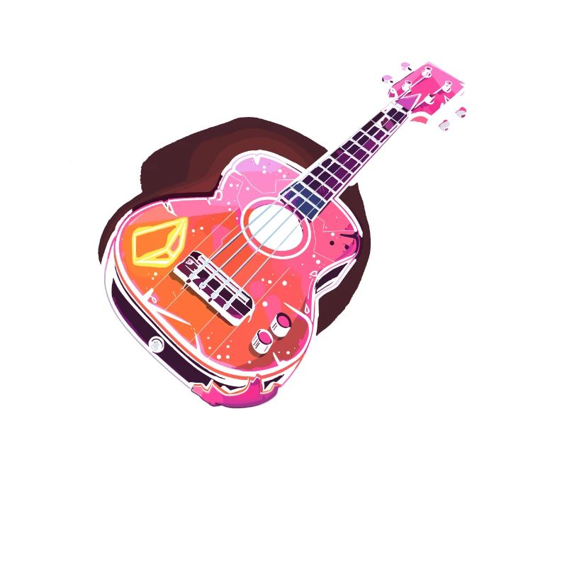 Ukulele 90er Look
