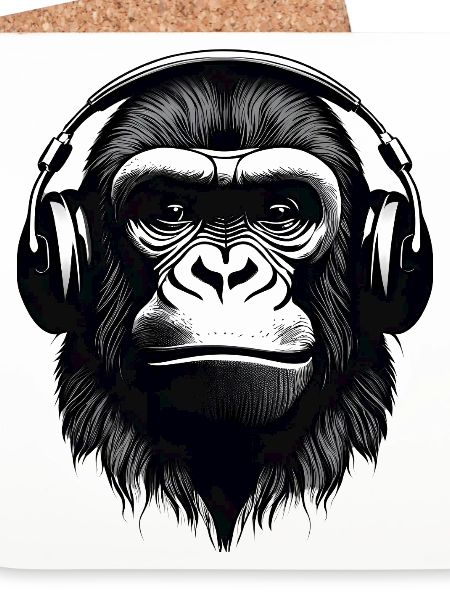 Gorilla, Primat, Affe