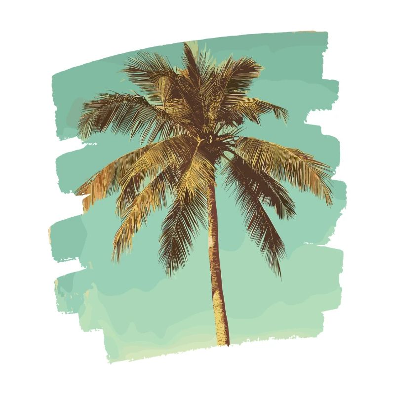 Palm Tree Retro