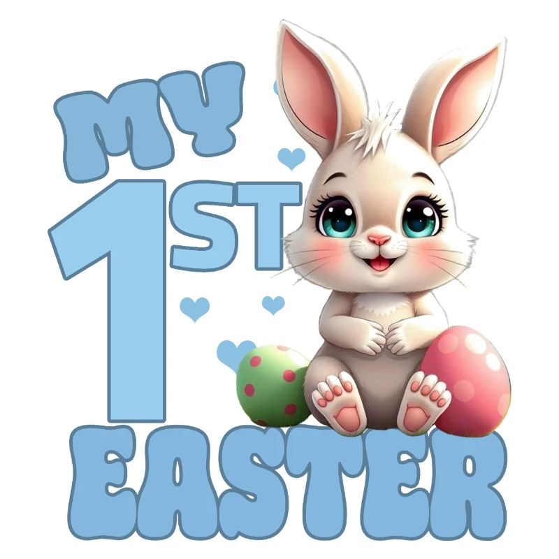 Baby's First Easter - Easter Bunny Easter Egg