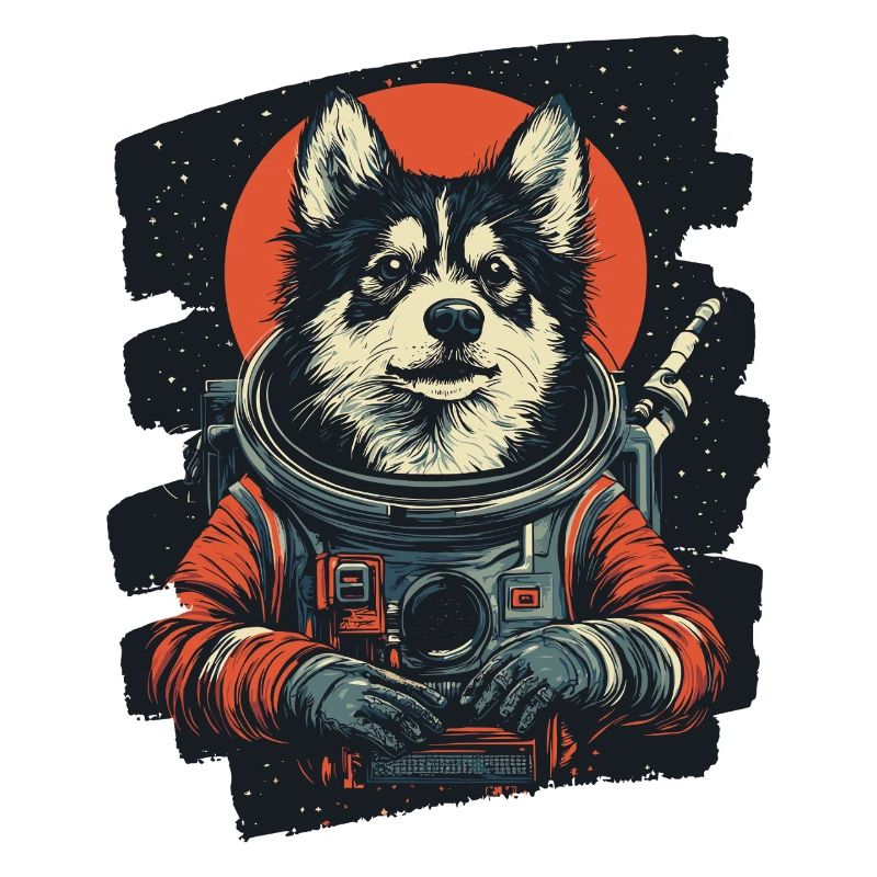 Husky Astronaut