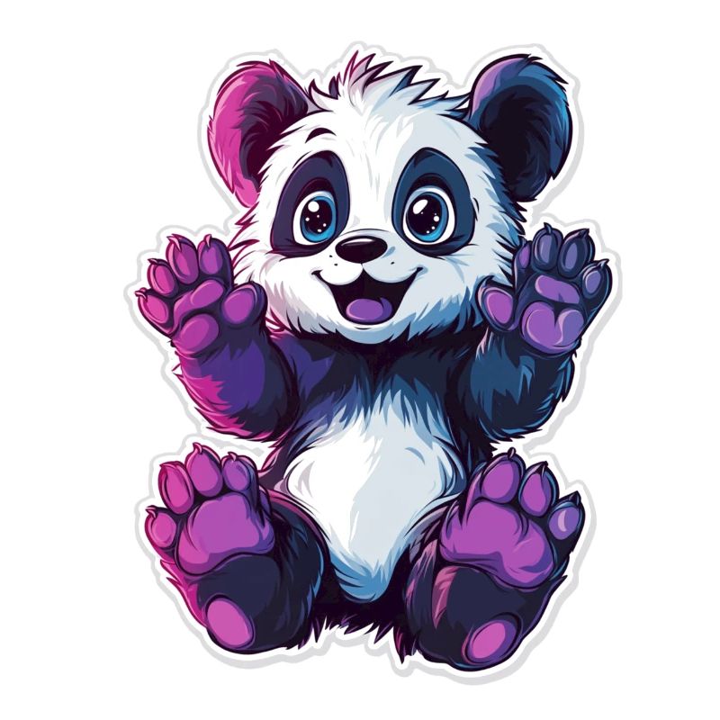 Süsser Pandabär