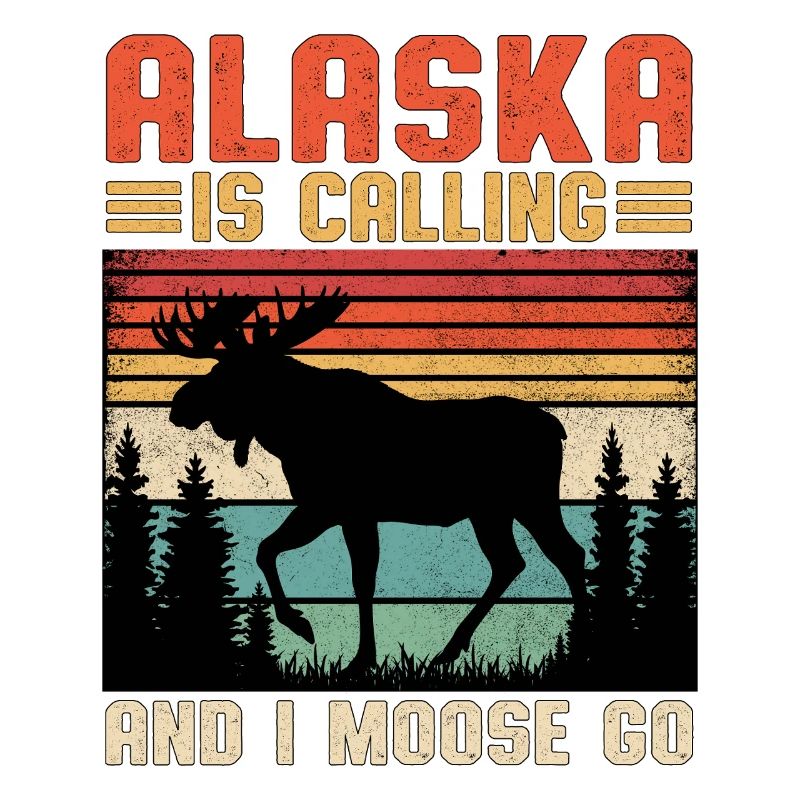 Alaska Ruft: Elch auf Wanderschaft