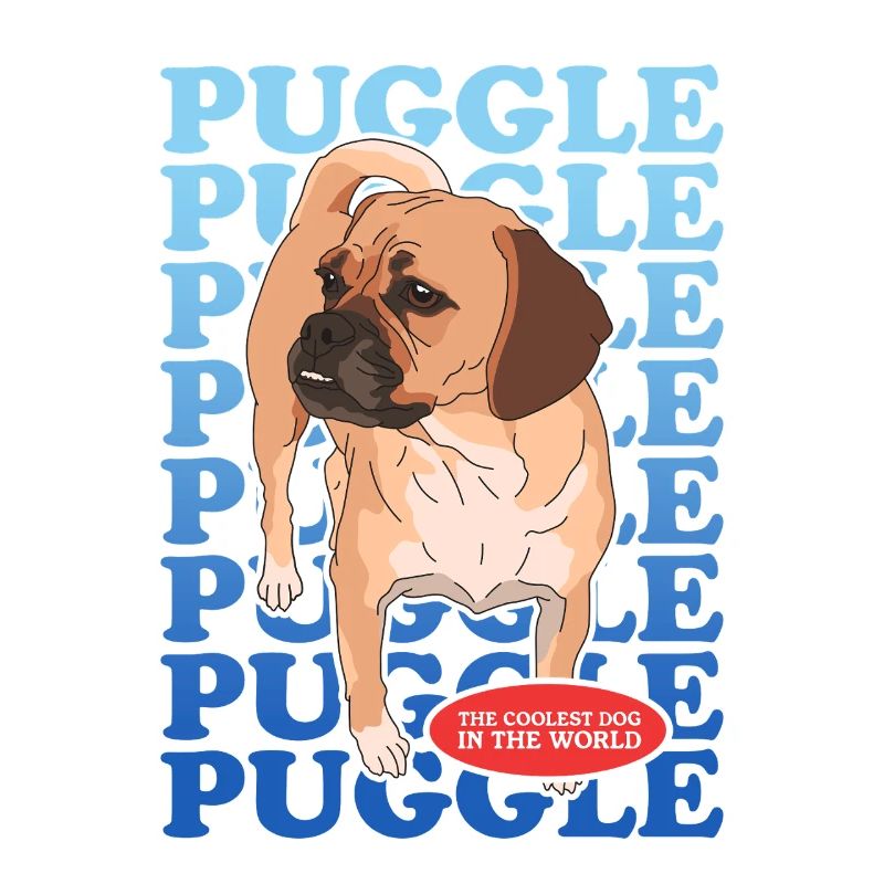 Puggle Hundebesitzer Geschenk