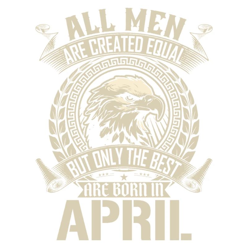 Motif du mois de naissance d'avril de Eagle Pride